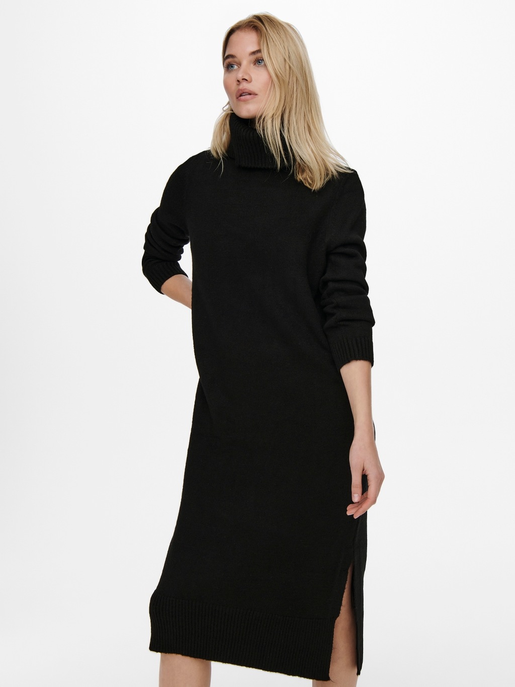 ONLY Strickkleid "ONLBRANDIE L/S ROLL NECK DRESS" günstig online kaufen