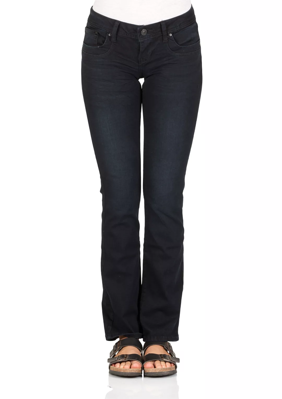 LTB Damen Jeans Valerie Bootcut - Blau - Camenta Wash günstig online kaufen