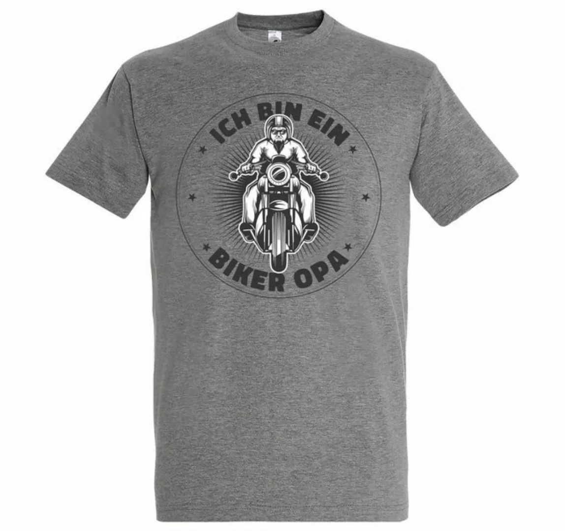 Youth Designz T-Shirt "Ich Bin Ein Biker Opa" Herren Shirt mit trendigem Fr günstig online kaufen