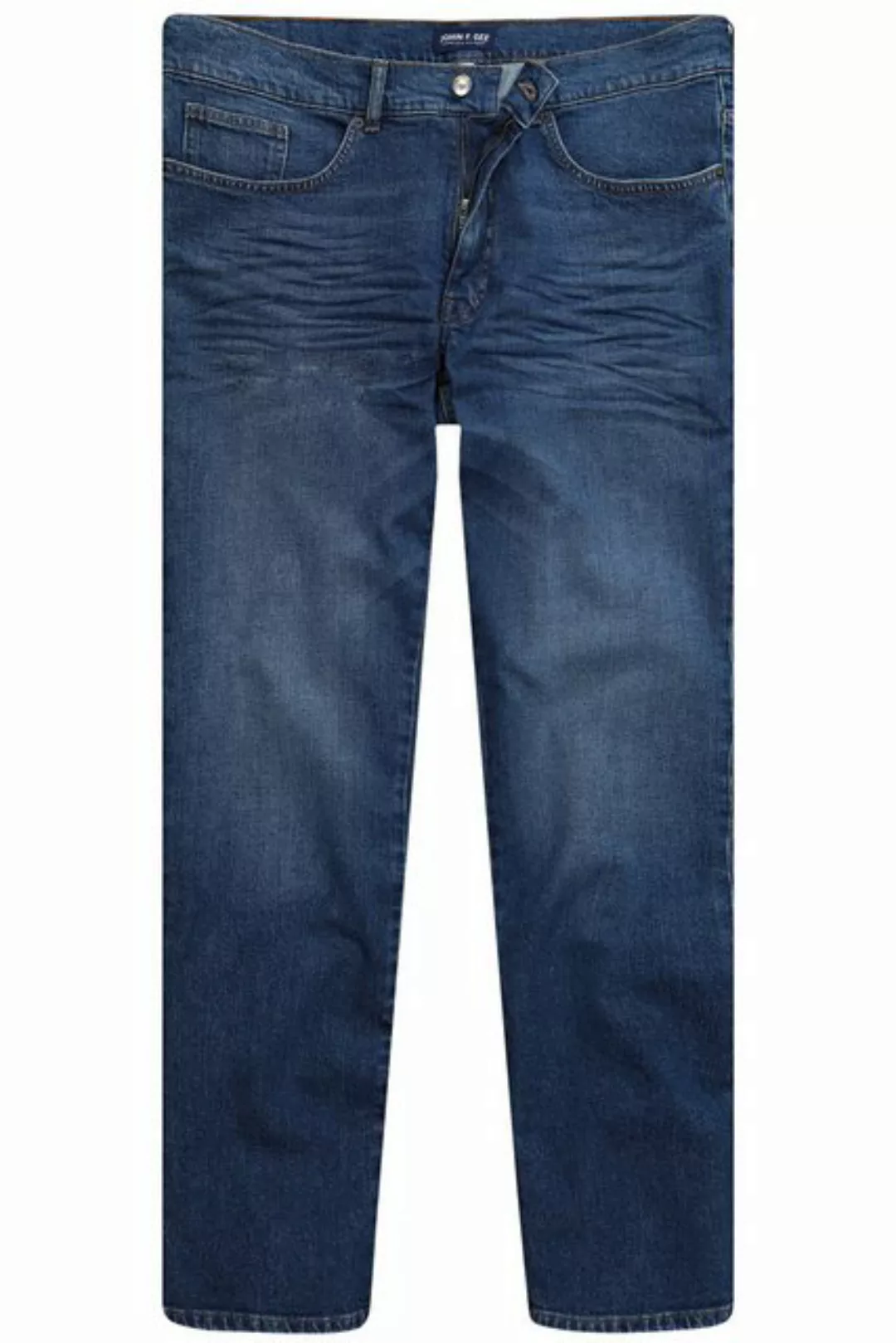 John F. Gee 5-Pocket-Jeans John F. Gee Jeans Bauchfit Denim Regular Fit günstig online kaufen