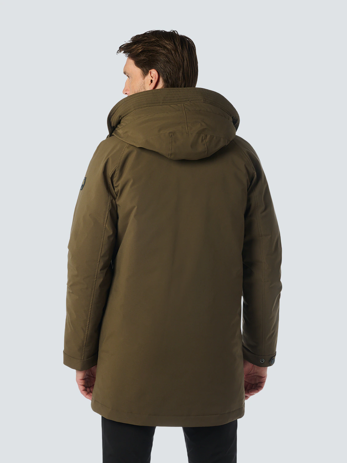 NO EXCESS Parka "No Excess Langer Mantel mit Kapuze" günstig online kaufen