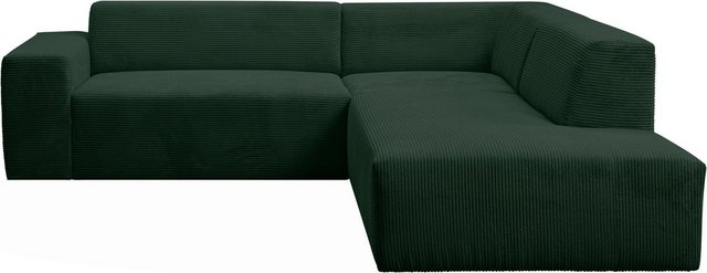 INOSIGN Ecksofa Zeus-M, Curvy Trend Wohnlandschaft mit urbaner Optik günstig online kaufen