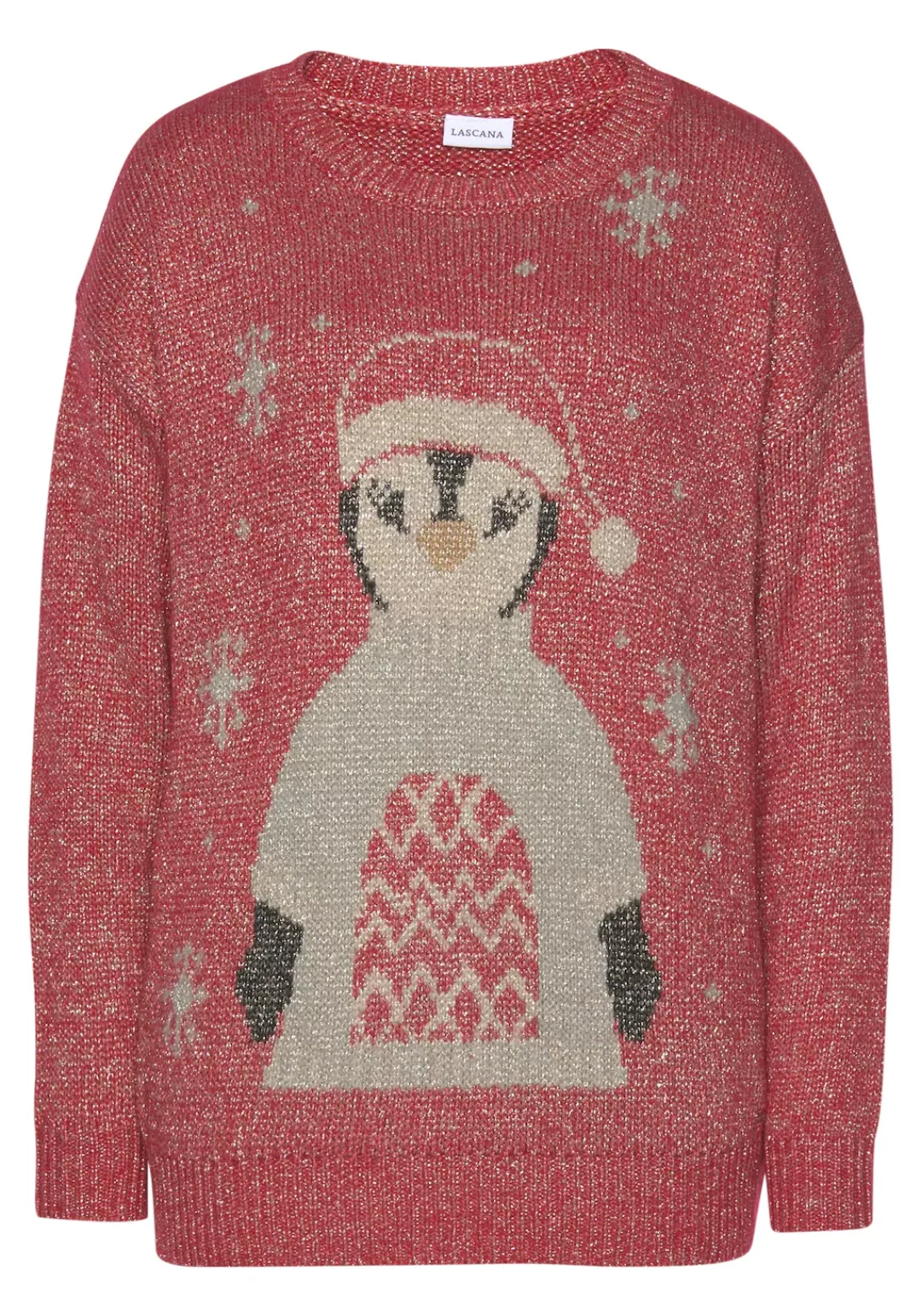 LASCANA Sweater Weihnachtspullover Loungeanzug günstig online kaufen