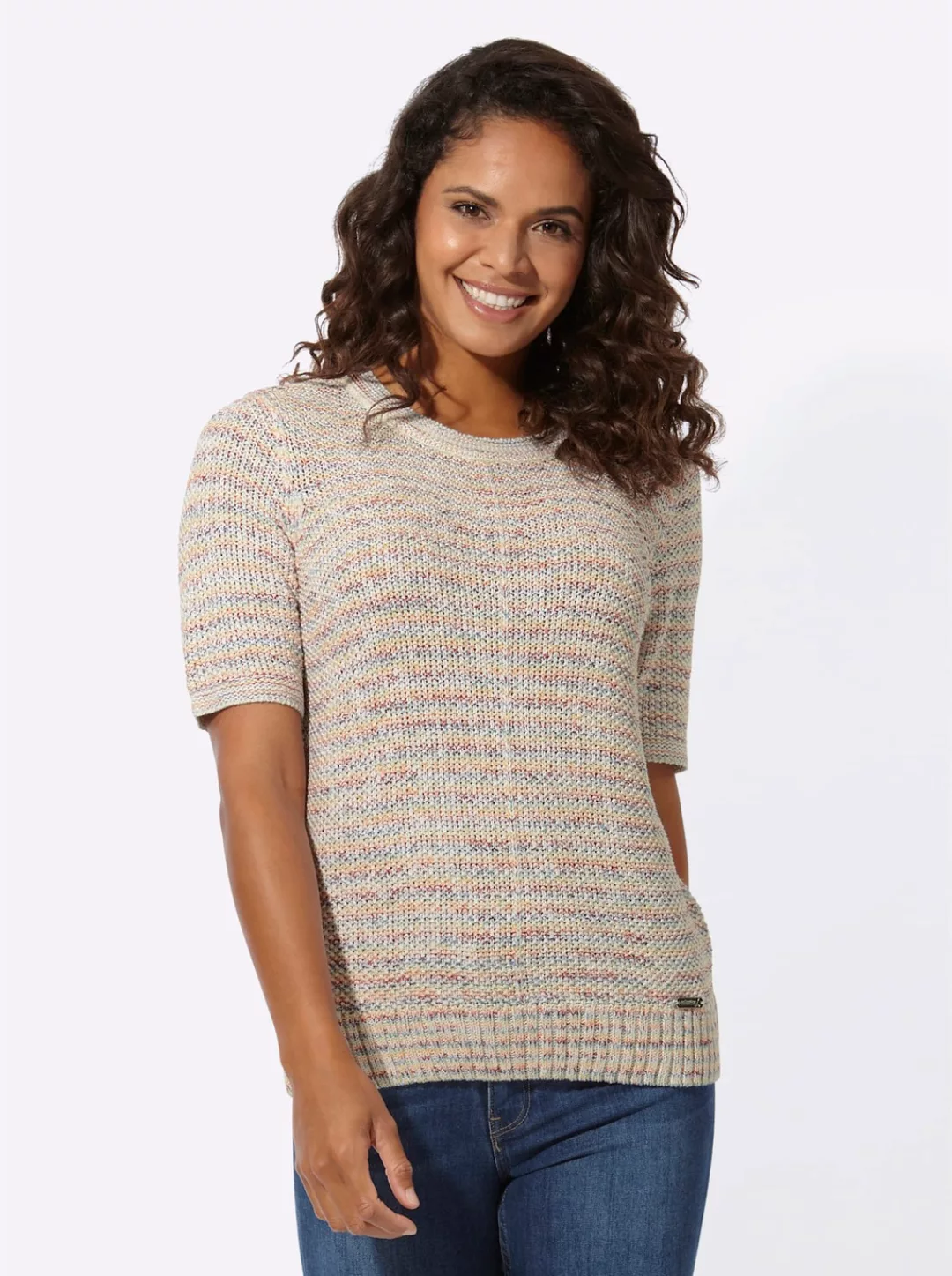 Casual Looks Kurzarmpullover "Pullover" günstig online kaufen
