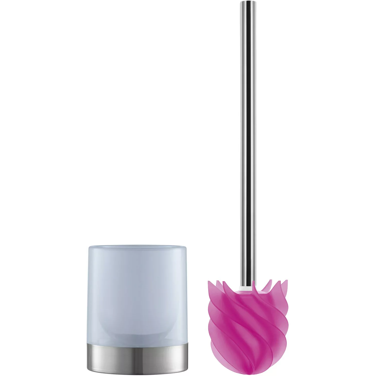 Loomaid WC-Bürste Silikonkopf Edelstahl Pink günstig online kaufen