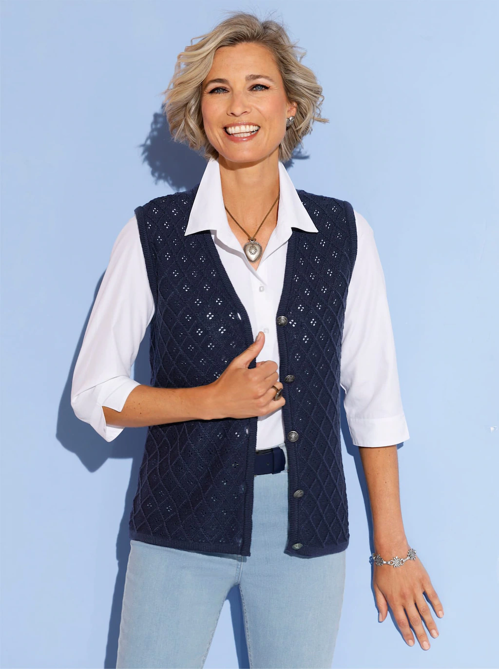 Classic Basics Strickweste günstig online kaufen
