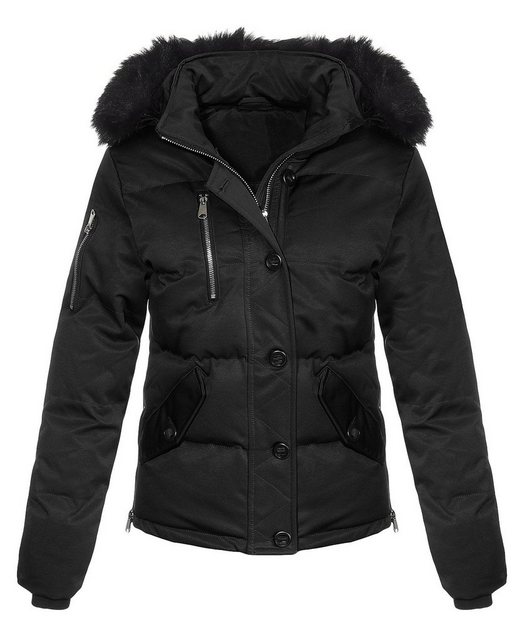 malito more than fashion Winterjacke JF1841 dicke gefütterte Steppjacke mit günstig online kaufen