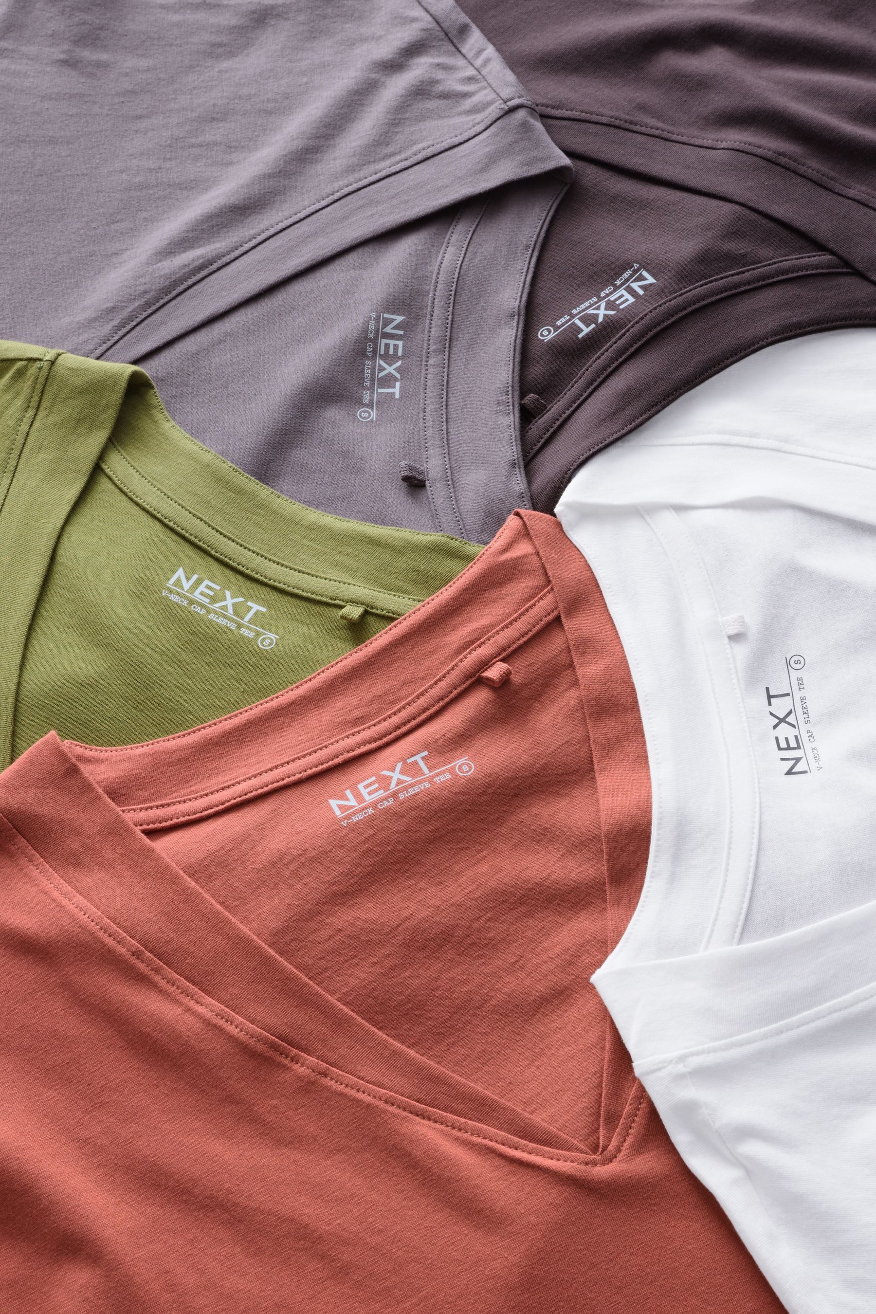 Next V-Shirt T-Shirts mit Flügelärmeln 100 % günstig online kaufen