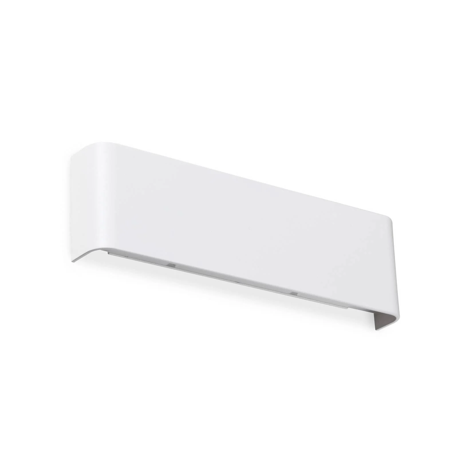Ideal Lux LED-Wandleuchte Delta, weiß, B 30 cm, up/down günstig online kaufen