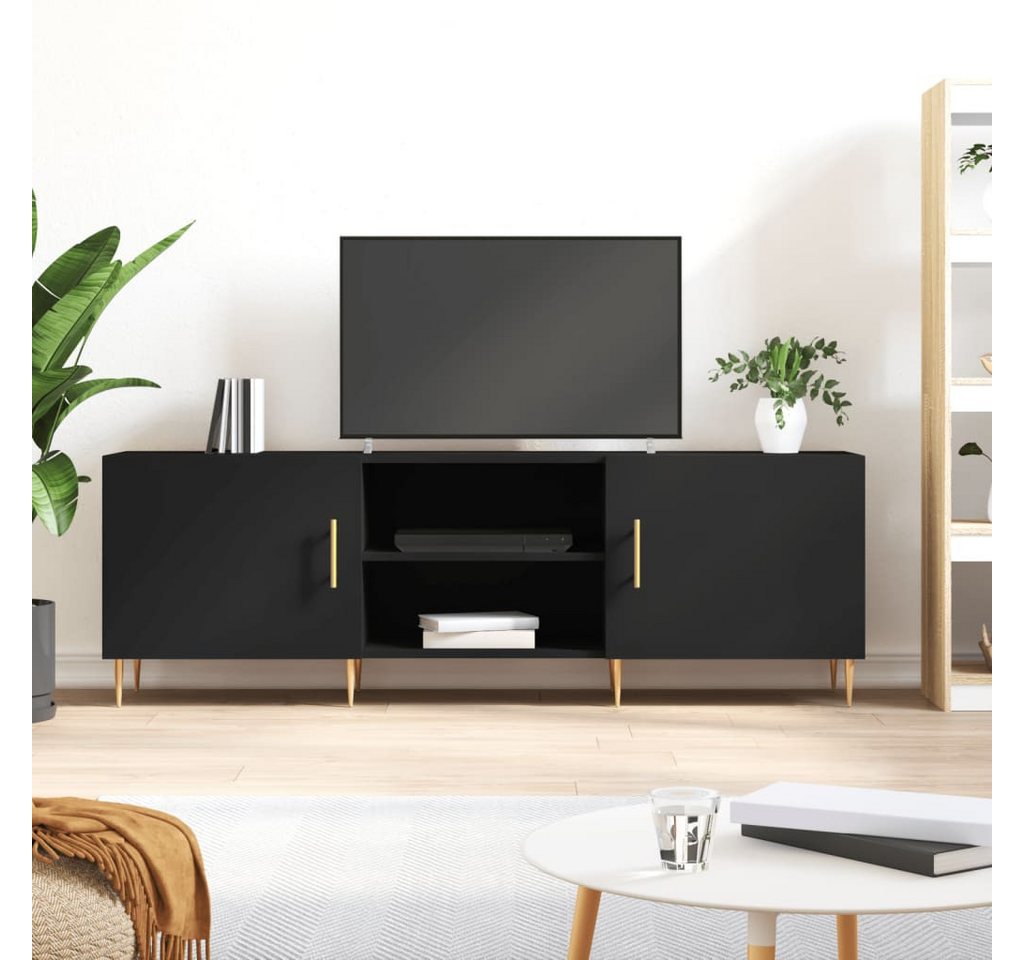 vidaXL TV-Schrank TV-Schrank Schwarz 150x30x50 cm Spanplatte günstig online kaufen