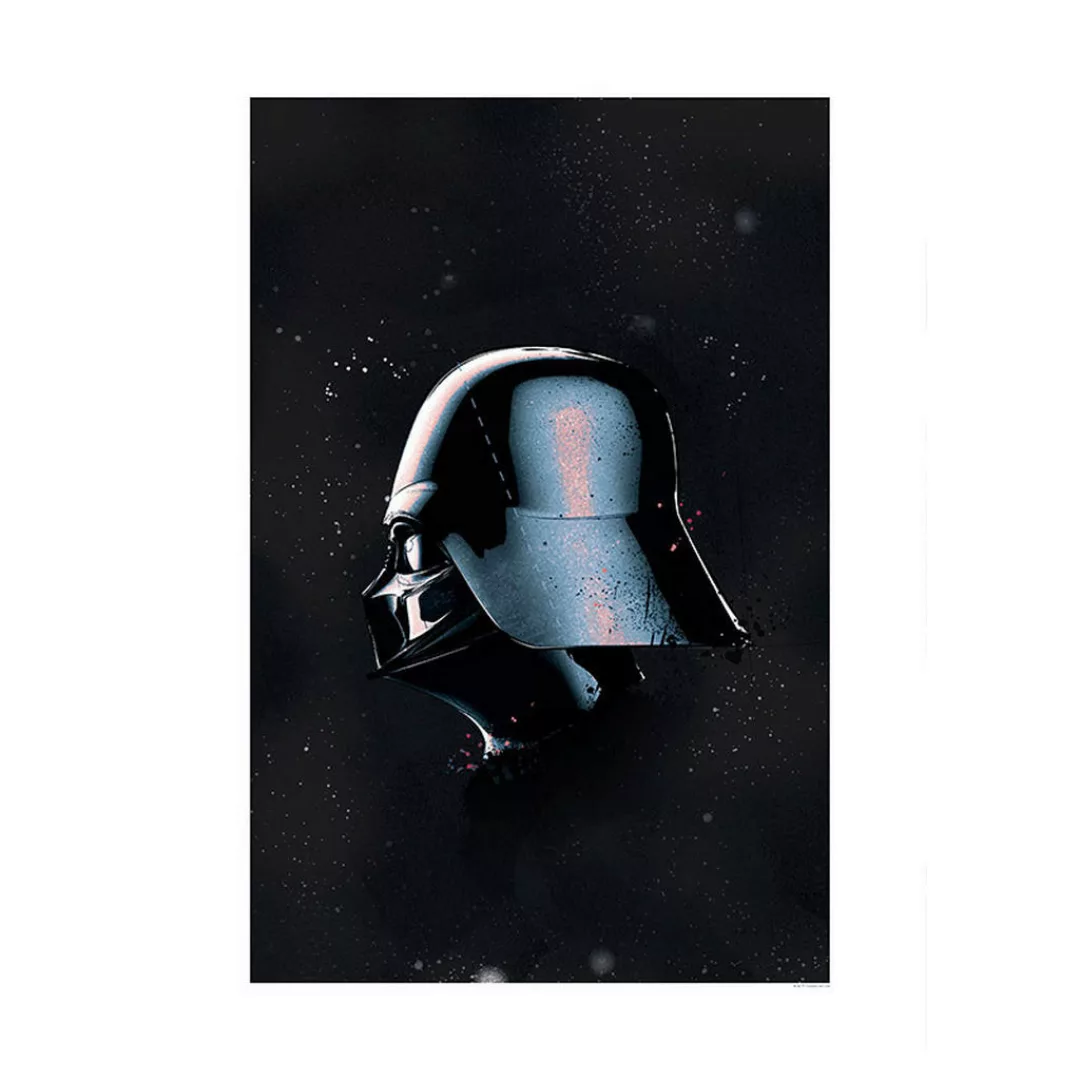 Komar Poster Star Wars Classic Helmets Vader Star Wars B/L: ca. 50x70 cm günstig online kaufen