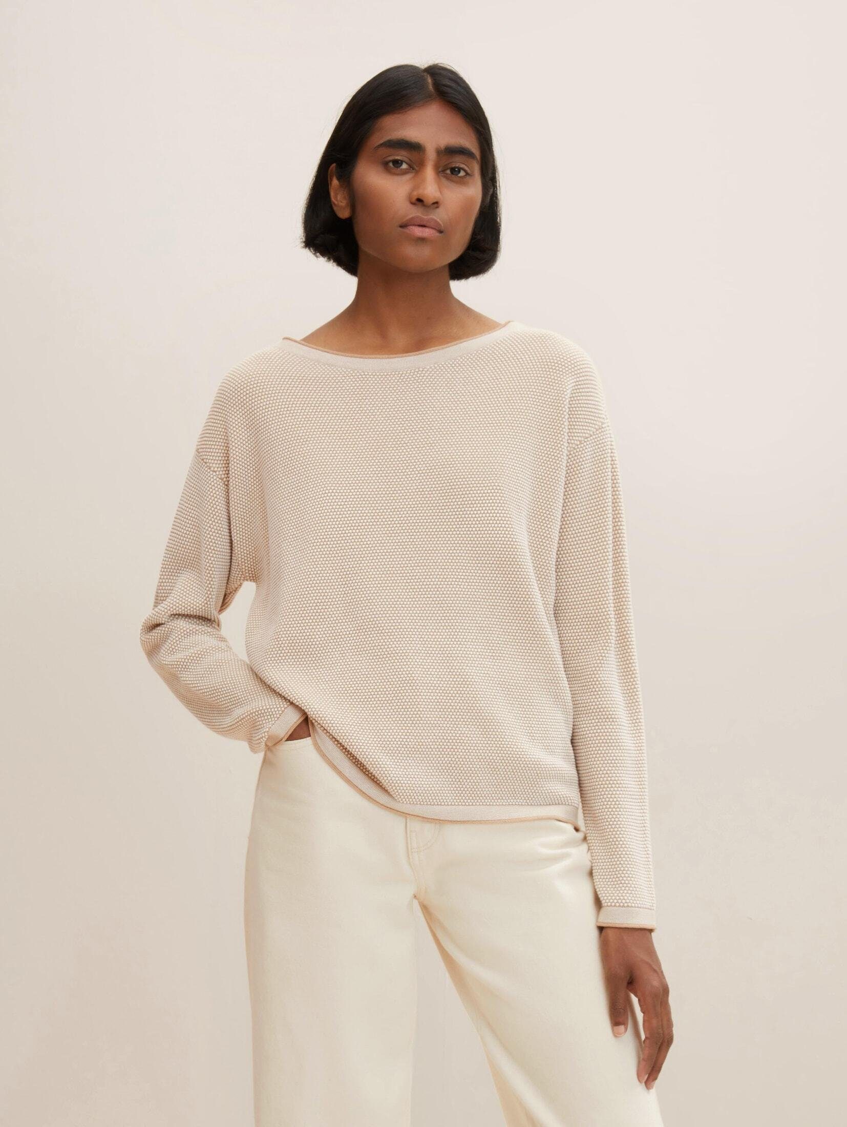 TOM TAILOR Strickpullover Strickpullover mit Struktur günstig online kaufen