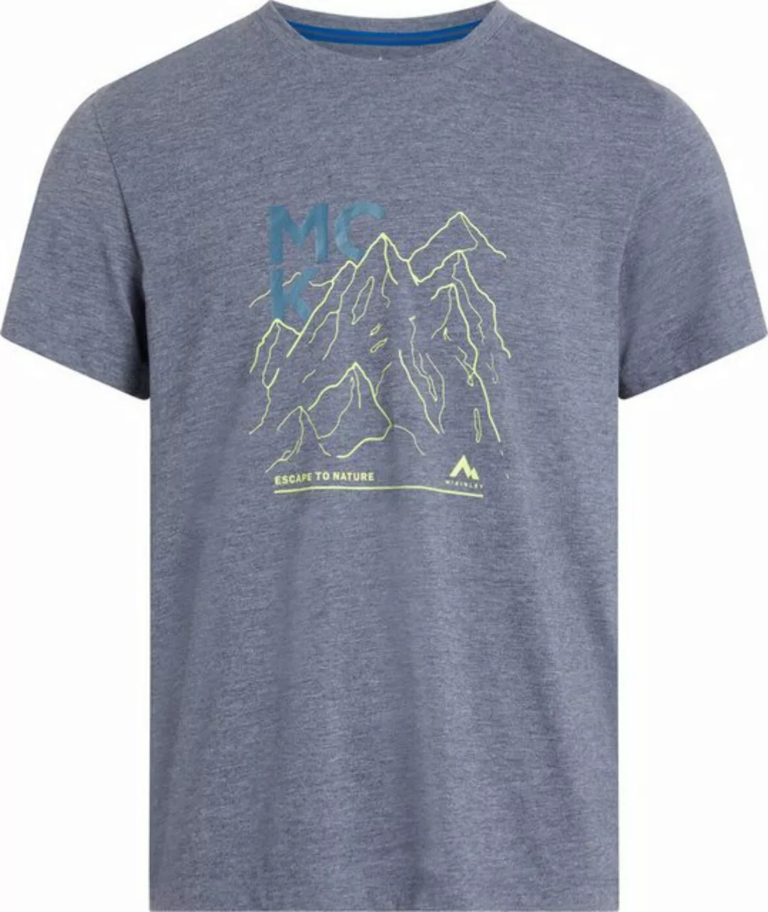 McKINLEY T-Shirt He.-T-Shirt Nata M MÉLANG/WHITE günstig online kaufen
