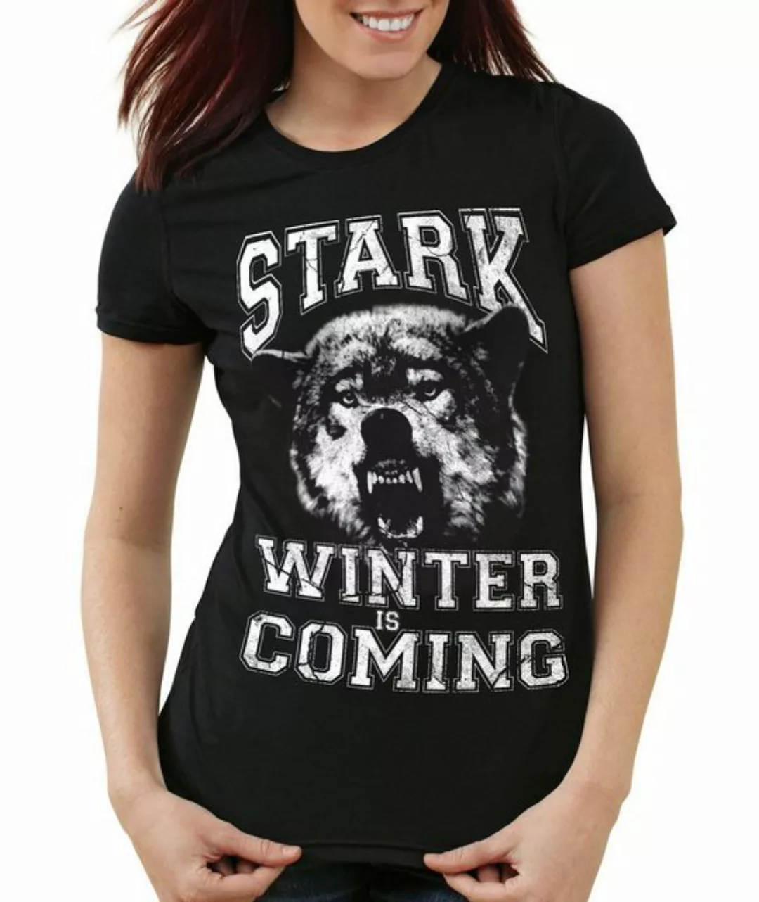 style3 T-Shirt Winter Is Coming game stark thrones of wappen game of throne günstig online kaufen