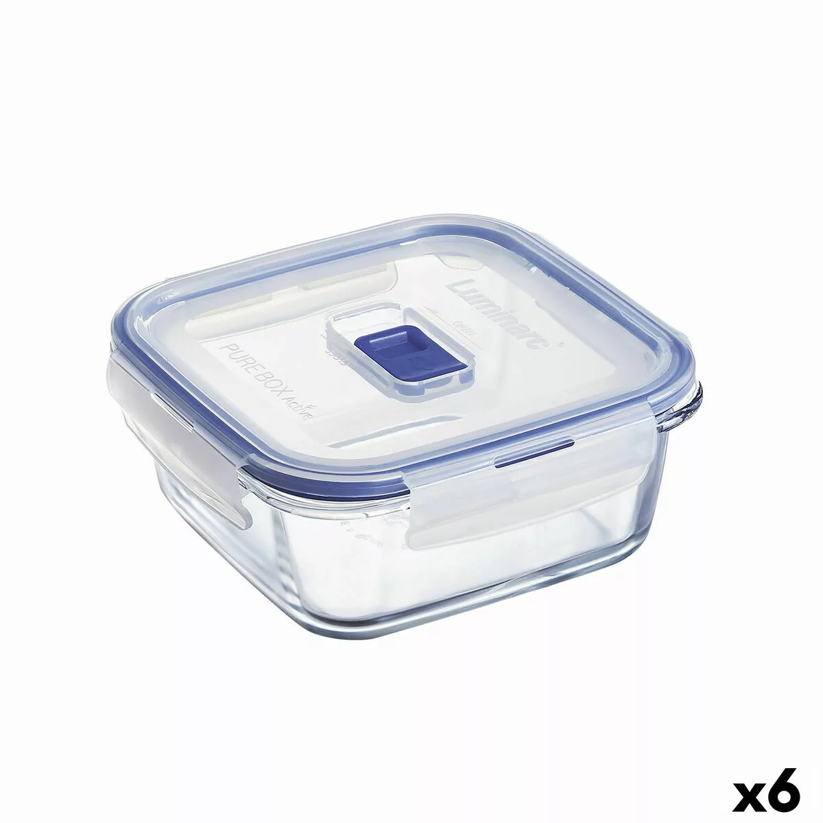 Lunchbox Hermetisch Luminarc Pure Box Active 760 Ml Zweifarbig Glas (6 Stüc günstig online kaufen
