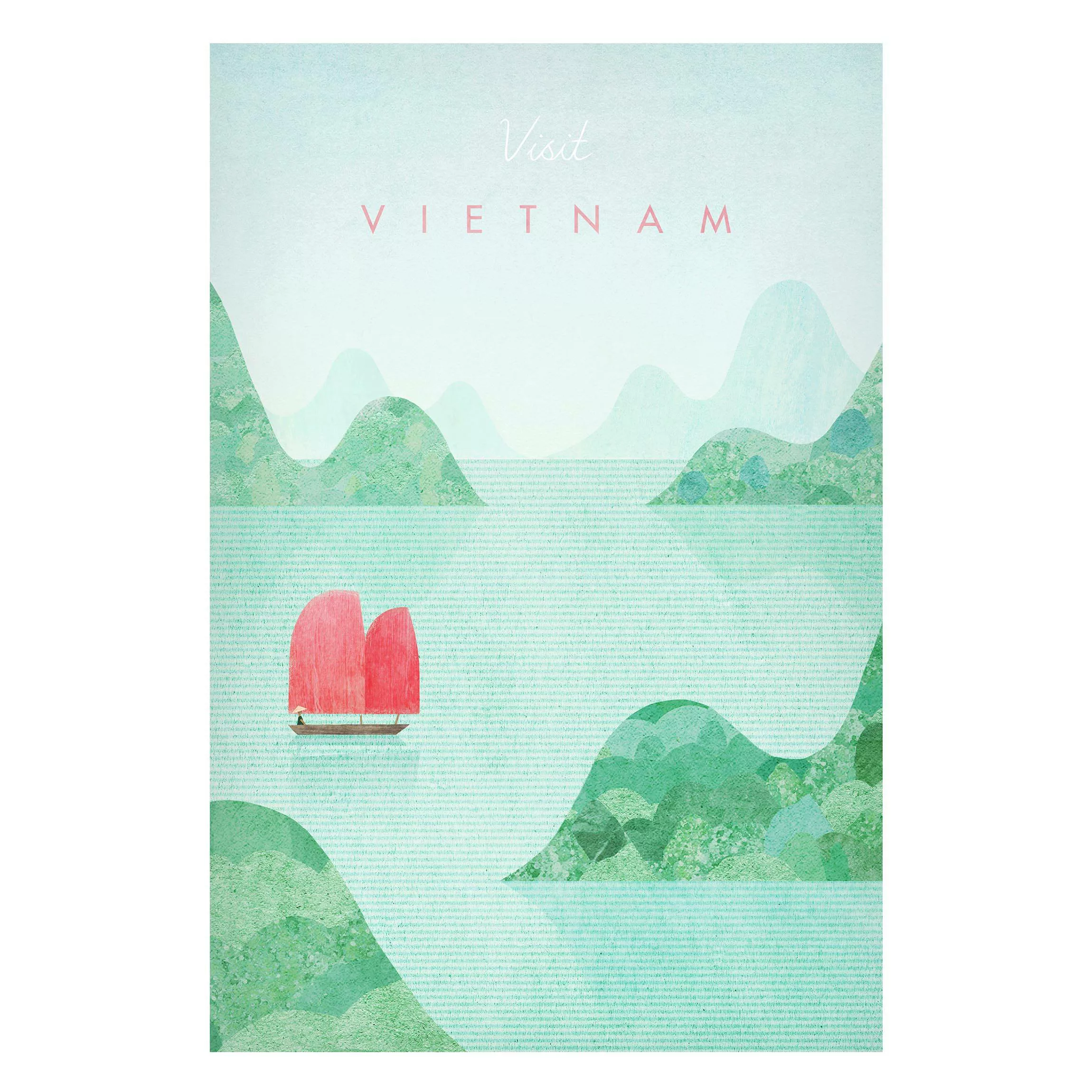 Magnettafel Reiseposter - Vietnam günstig online kaufen