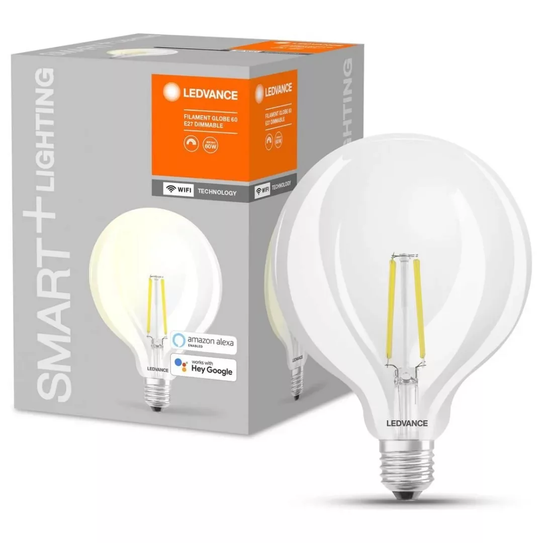 LEDVANCE SMART+ WiFi Filament E27 6W 827 G125 günstig online kaufen