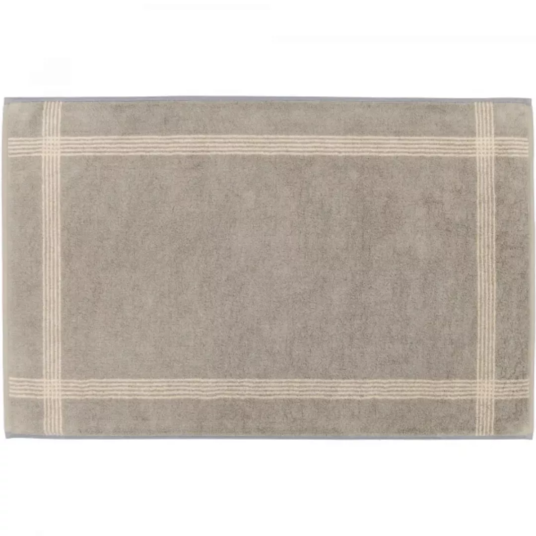 Cawö Badematte Two-Tone 604 - Größe: 50x80 cm - Farbe: graphit - 70 günstig online kaufen