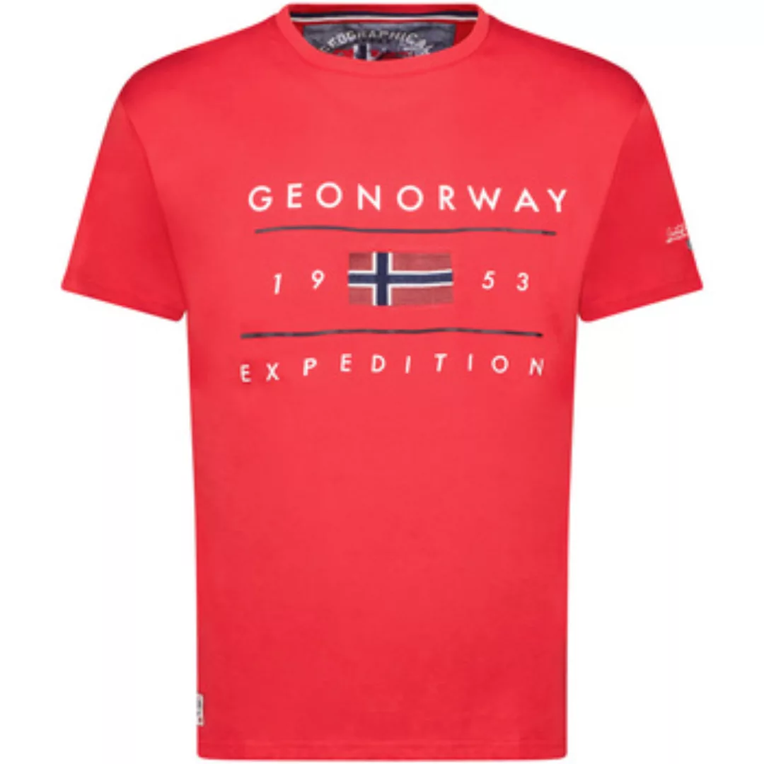 Geo Norway  T-Shirt SY1355HGN-Red günstig online kaufen