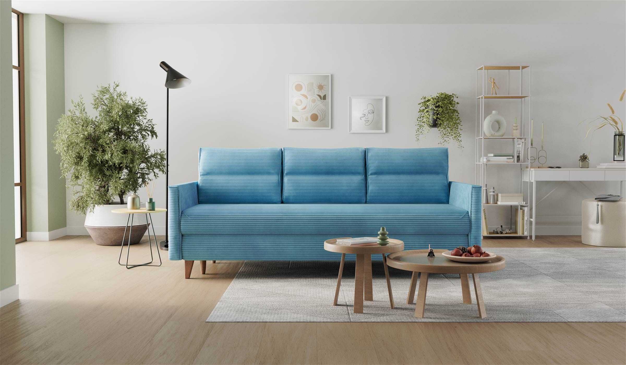 Hygger Möbelhaus Schlafsofa Loki mit Schlaffunktion günstig online kaufen