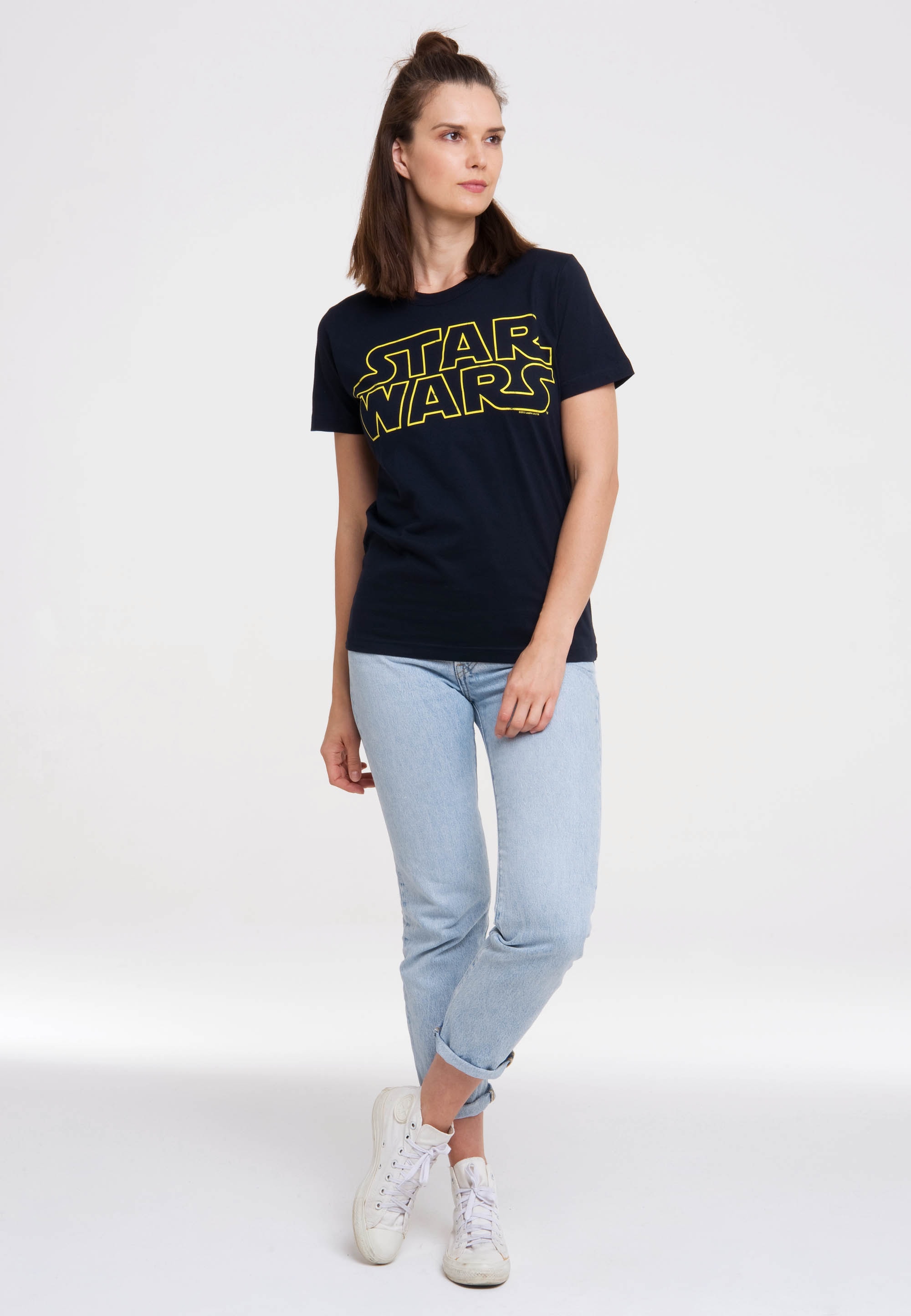 LOGOSHIRT T-Shirt "Star Wars Logo", mit lizenziertem Print günstig online kaufen