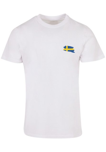 F4NT4STIC T-Shirt Schweden Flagge Sweden Print günstig online kaufen