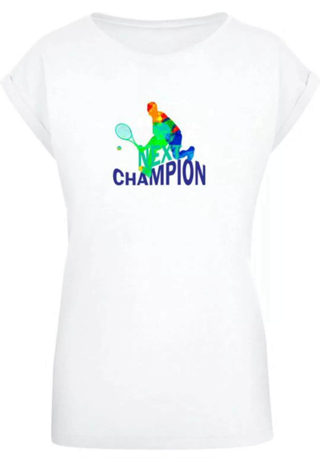 Merchcode T-Shirt Merchcode Damen Ladies Next Champion Extended Shoulder Te günstig online kaufen