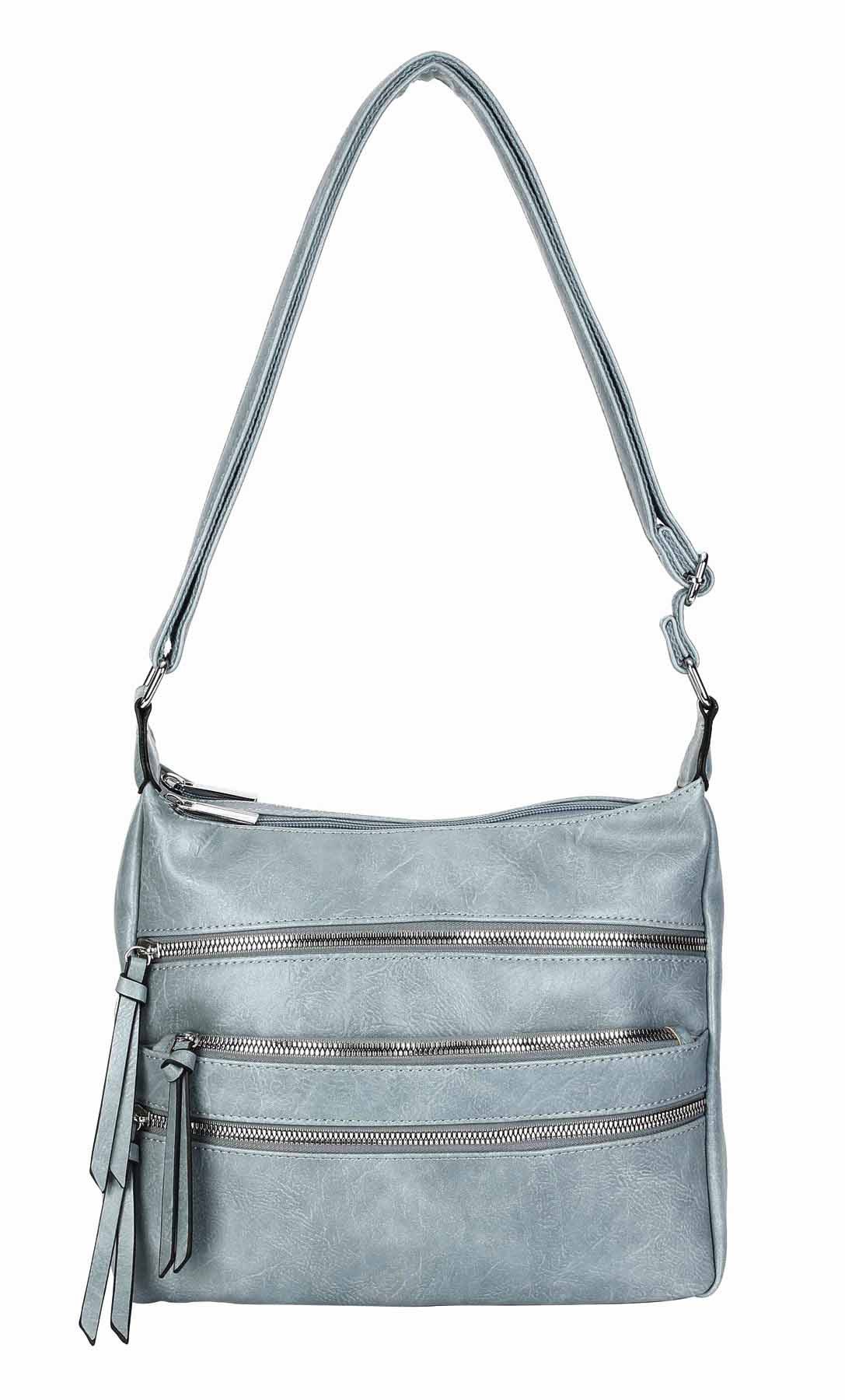 ITALYSHOP24 Schultertasche Damen Hand-Tasche XL Shopper günstig online kaufen