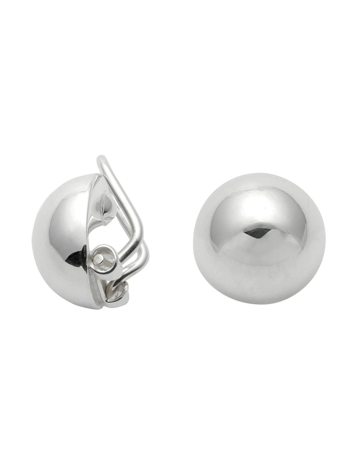 Adelia´s Paar Ohrhänger "925 Silber Ohrringe Ohrclips Ø 11,5 mm", Silbersch günstig online kaufen