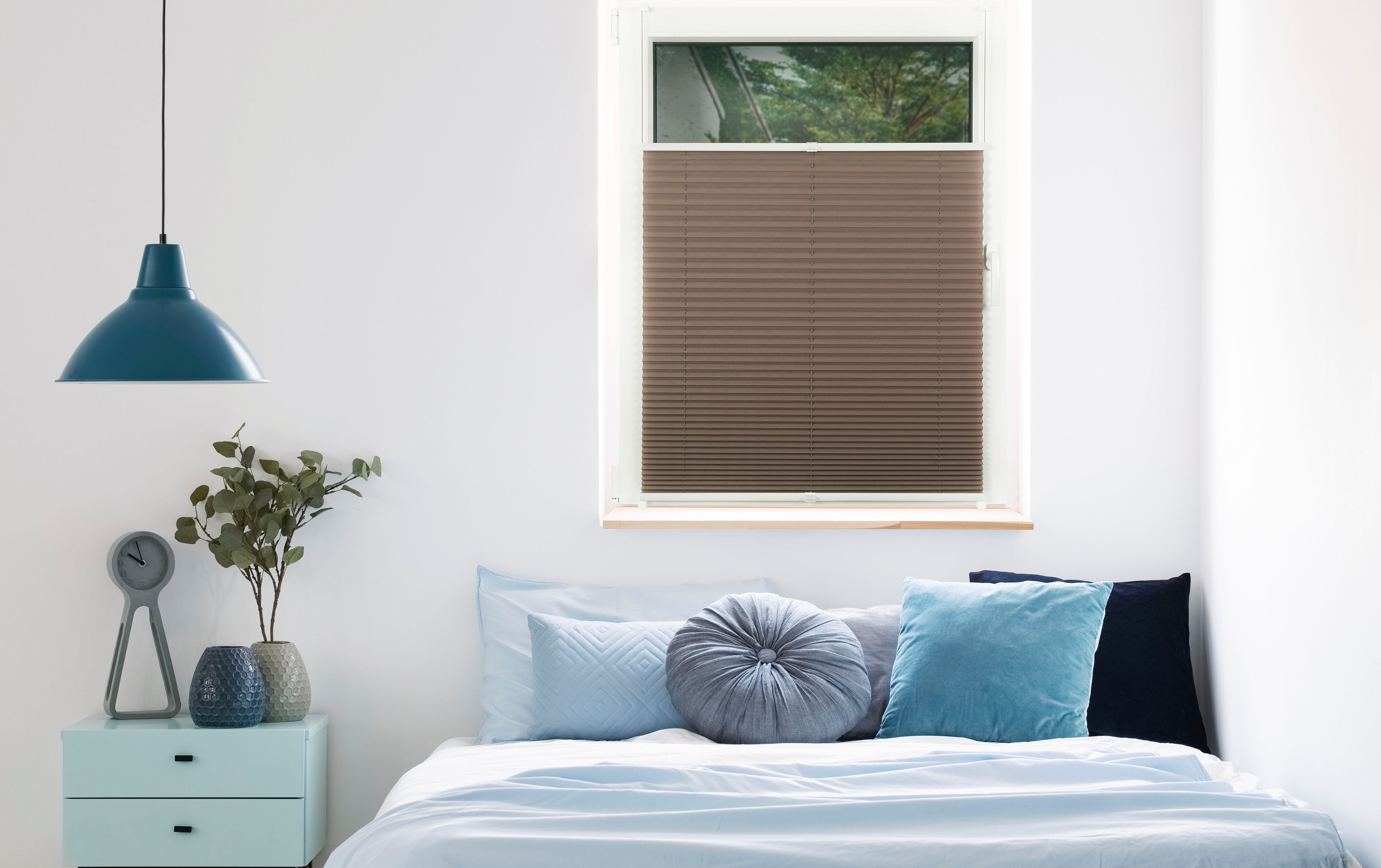 mydeco Plissee Free, Lichtschutz, ohne Bohren, günstig online kaufen