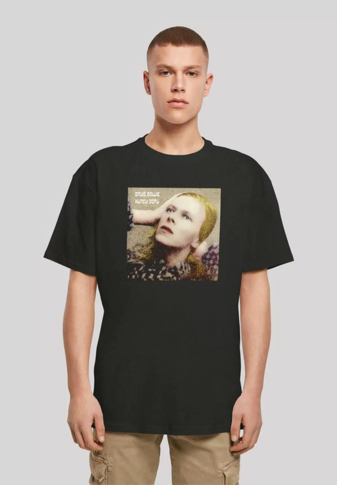 F4NT4STIC T-Shirt David Bowie Rock Music Hunky Dory Print günstig online kaufen