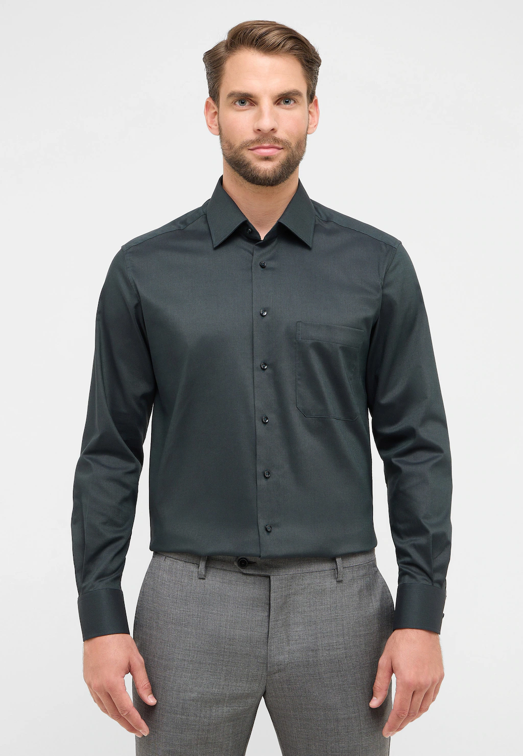 Eterna Langarmhemd "COMFORT FIT", NON IRON (bügelfrei) günstig online kaufen