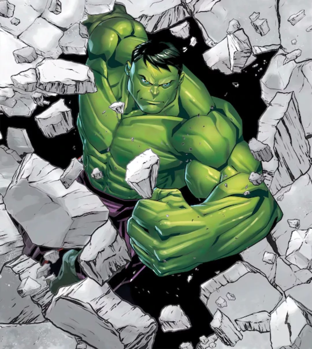 Komar Vliestapete »Digitaldruck Vlies - Hulk Breaker - Größe 250 x 280 cm«, günstig online kaufen