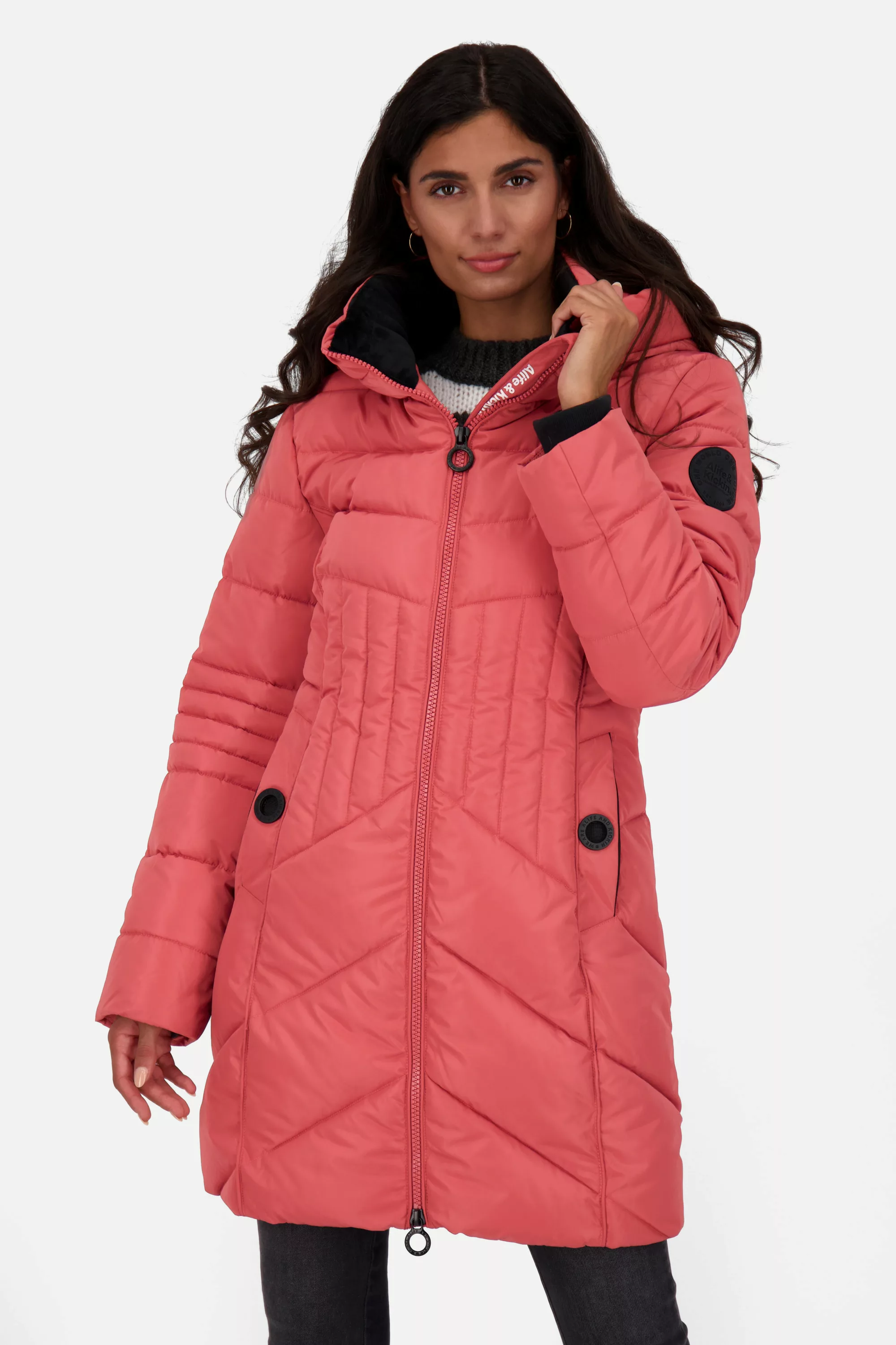 Alife & Kickin Winterjacke "PriskaAK A Puffer Parka Damen" günstig online kaufen