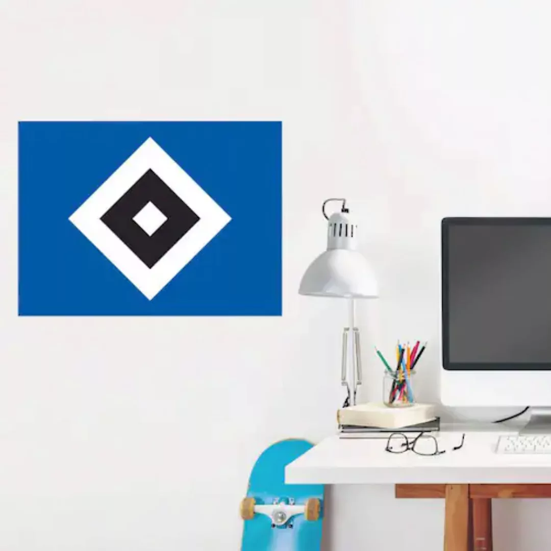 Wall-Art Wandtattoo "Hamburger SV Logo HSV", (1 St.), selbstklebend, entfer günstig online kaufen