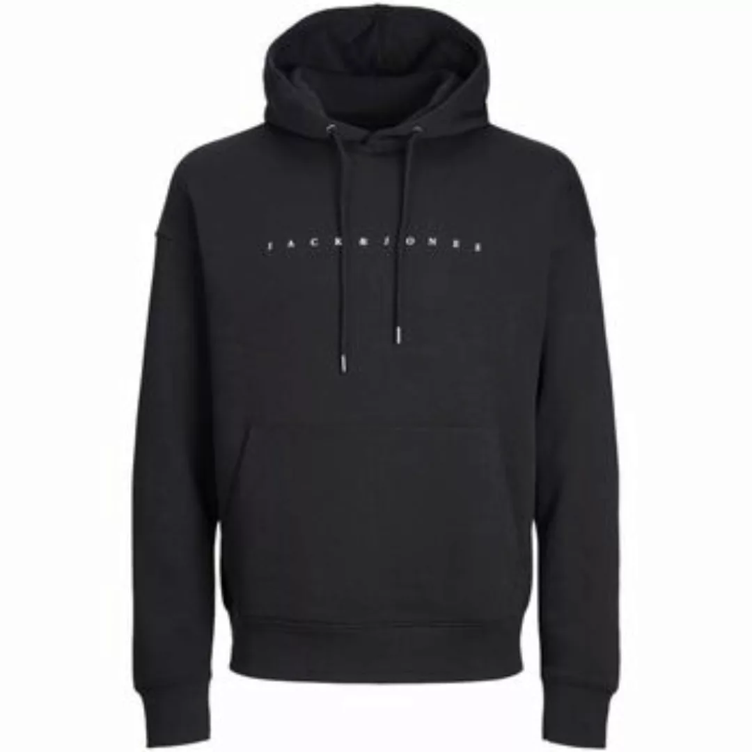 Jack & Jones  Sweatshirt 12243527 STAR JJ SWEAT HOOD-BLACK günstig online kaufen