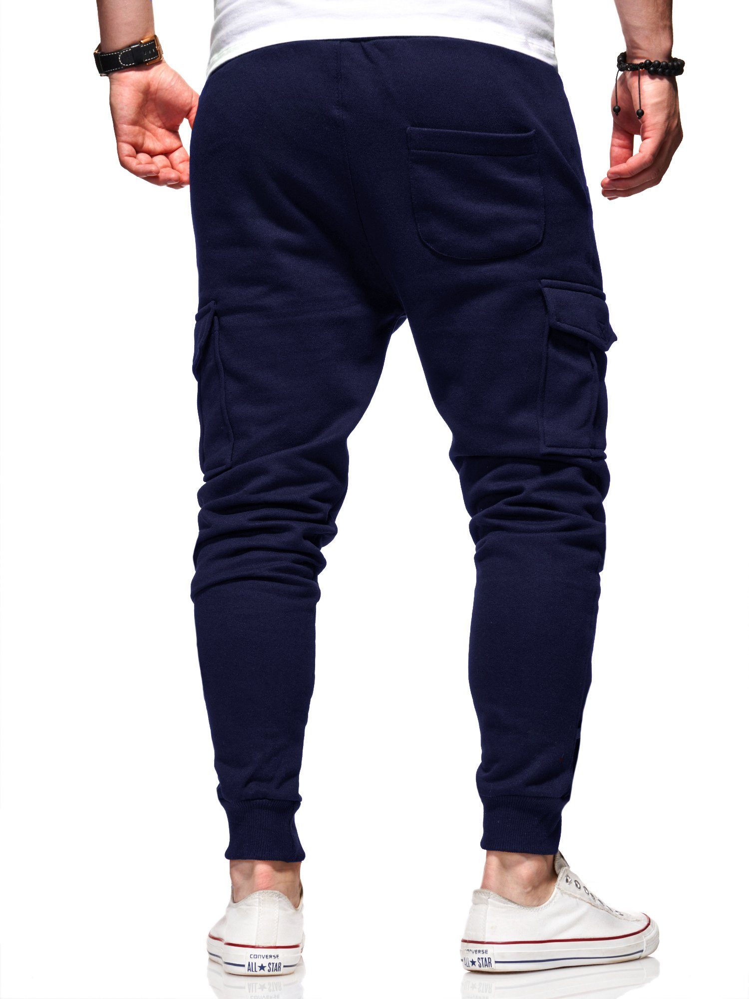 behype Sweathose "Combat", mit modernen Cargo-Taschen günstig online kaufen
