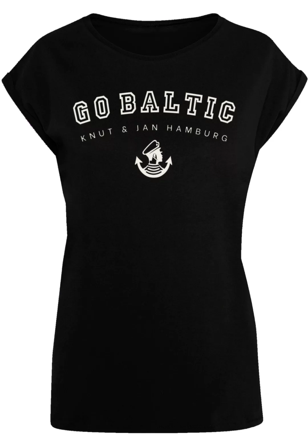 F4NT4STIC T-Shirt "Go Baltic Ostsee Knut & Jan Hamburg", Print günstig online kaufen