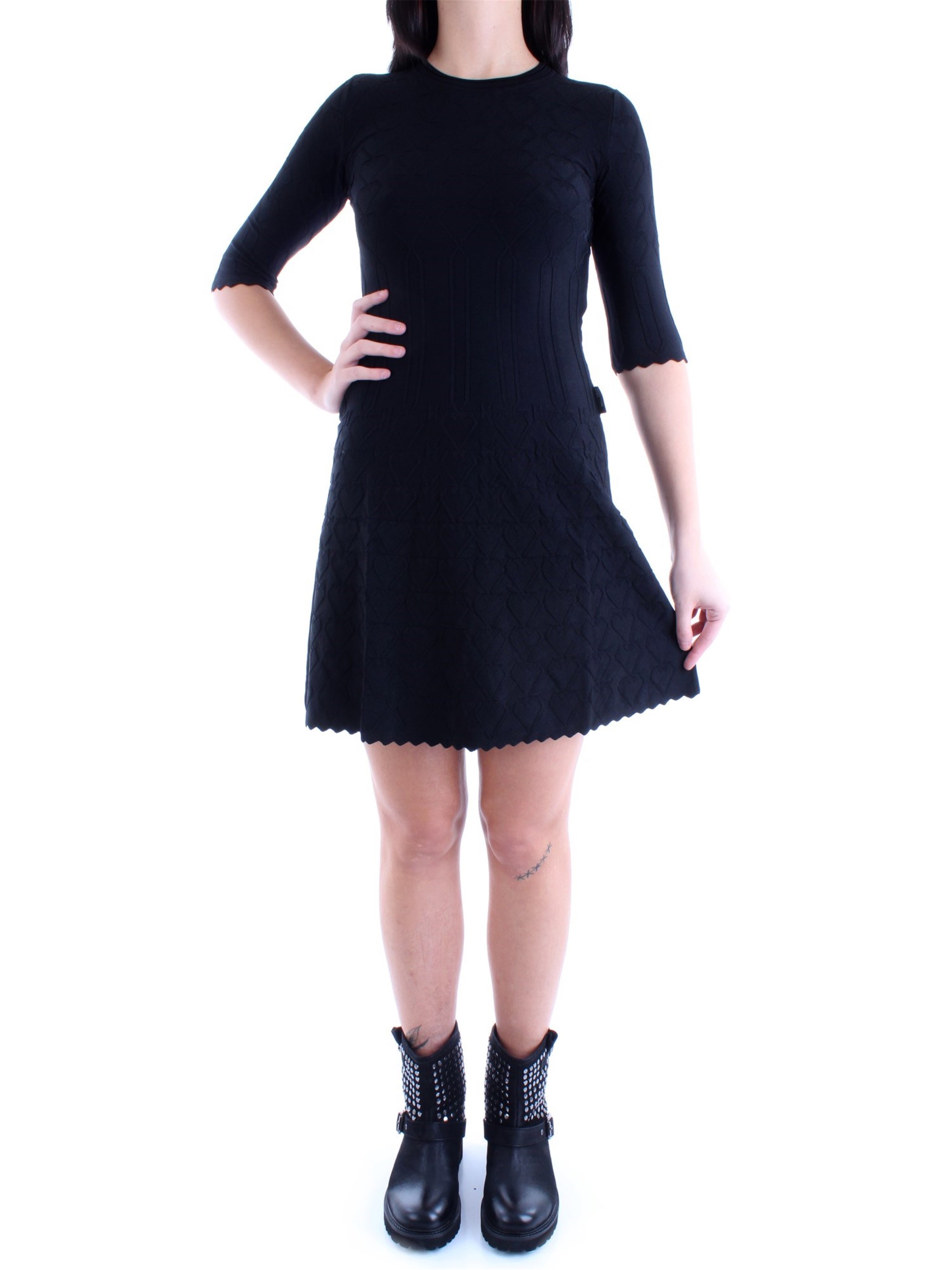 LOVE MOSCHINO Kleid Damen schwarz günstig online kaufen
