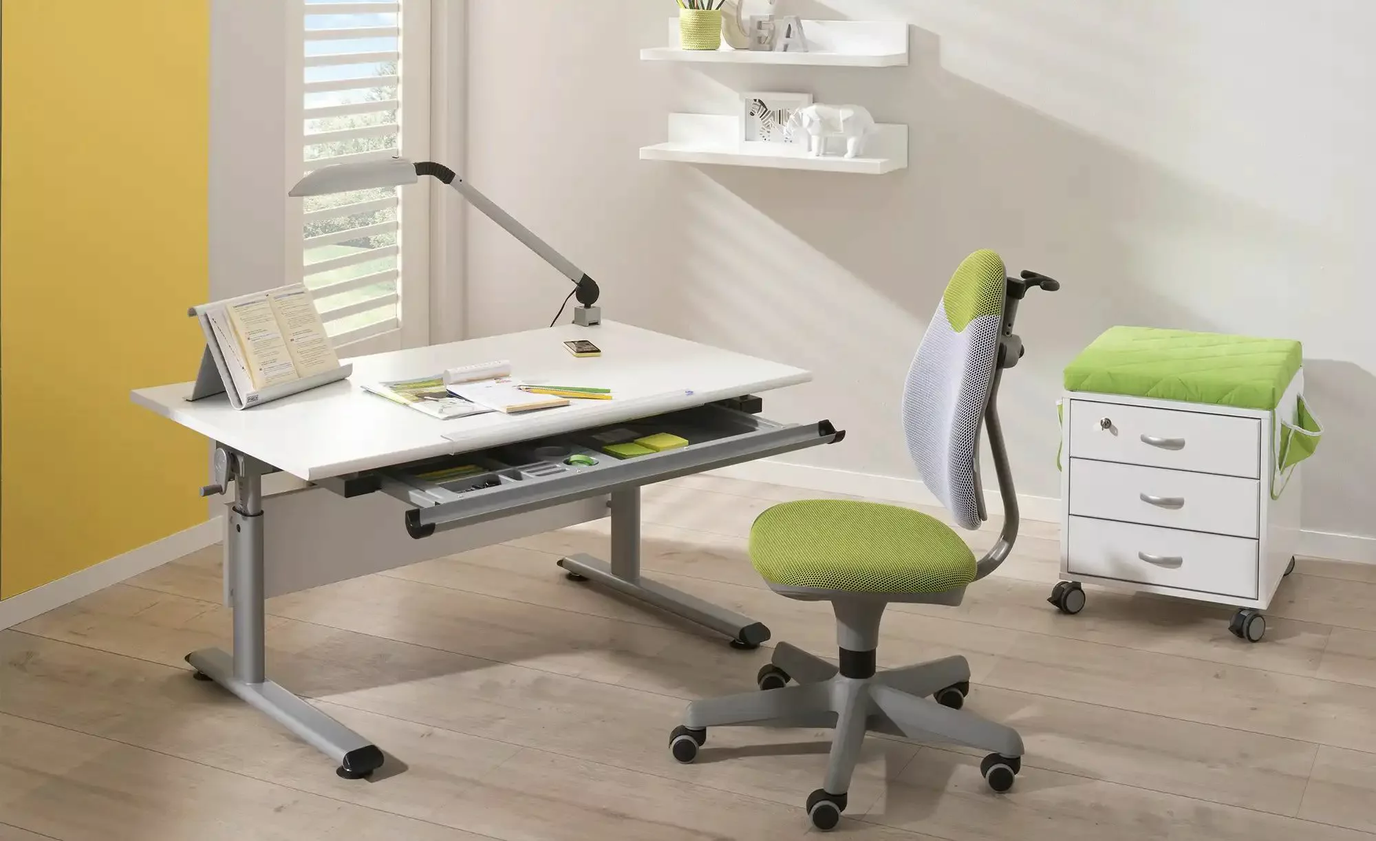PAIDI Schülerschreibtisch  Marco 2 ¦ weiß ¦ Maße (cm): B: 120 H: 53 T: 70.0 günstig online kaufen