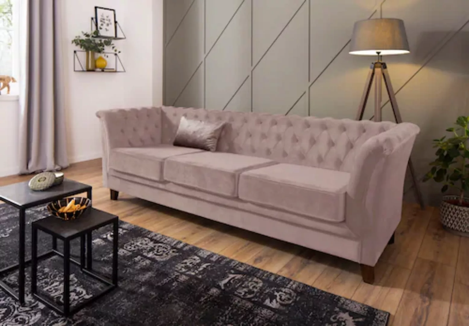 Home affaire Chesterfield-Sofa "Dover" günstig online kaufen