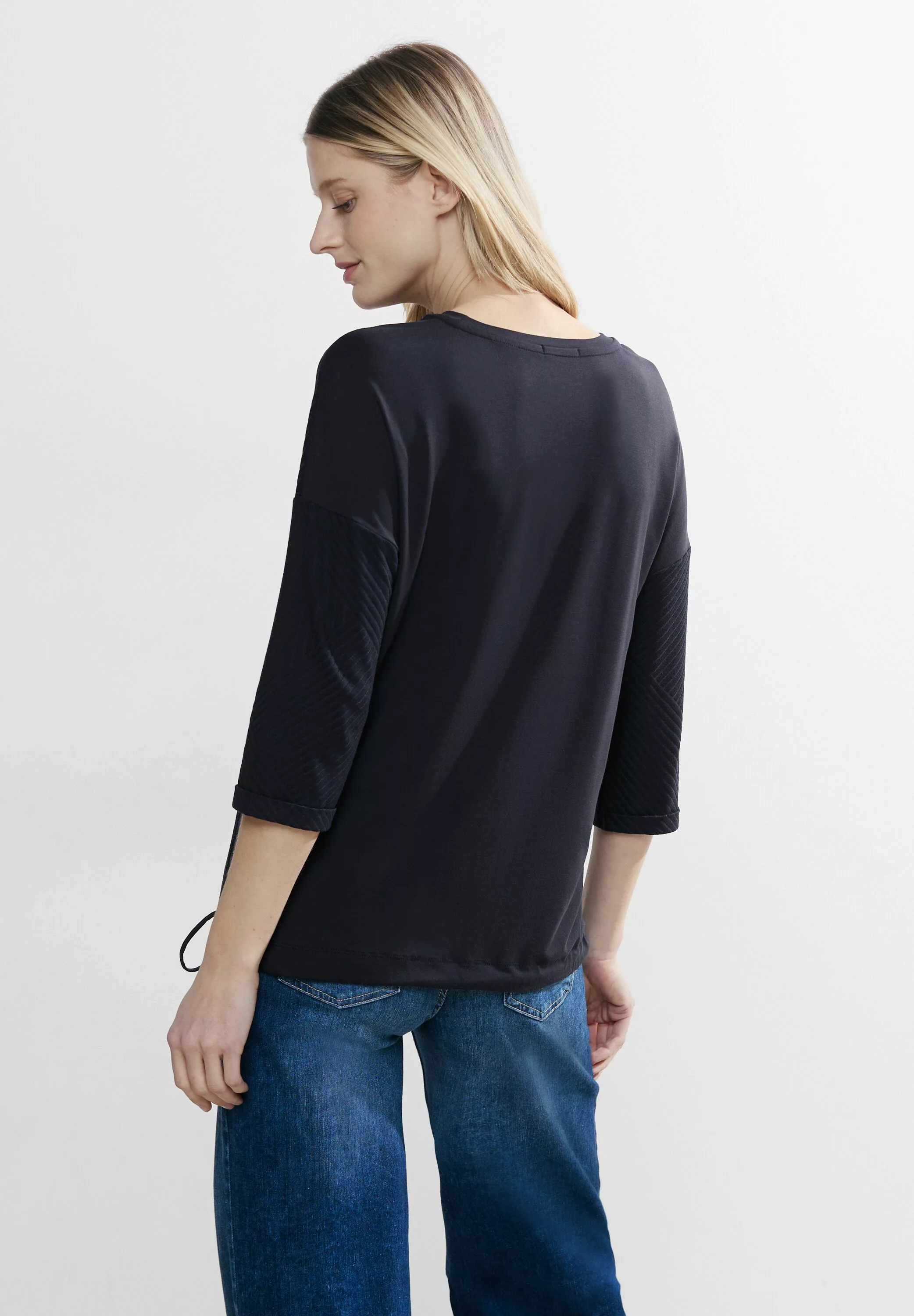 Cecil T-Shirt TOS Structure Mix Shirt günstig online kaufen