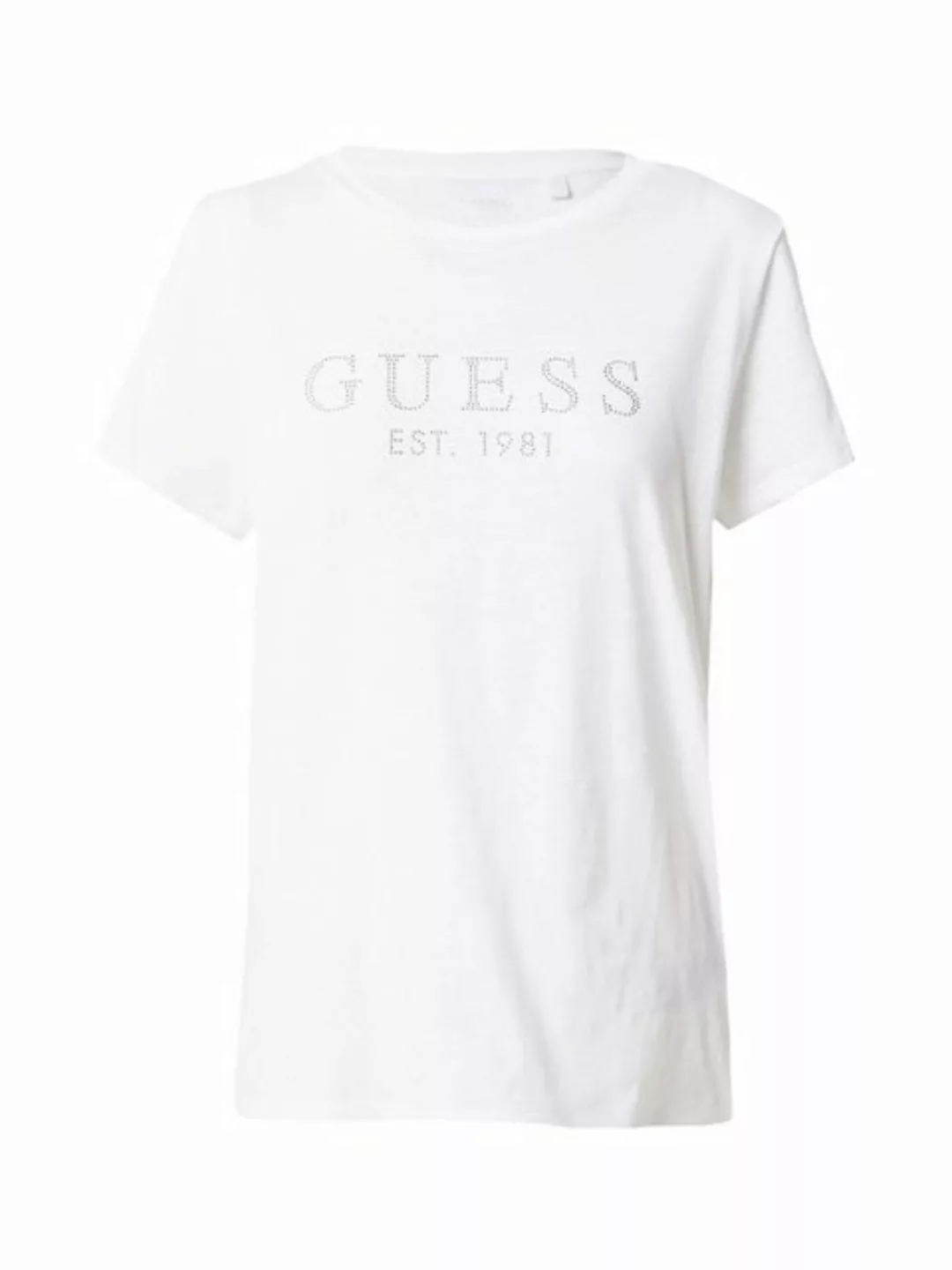 Guess T-Shirt Crystal Easy (1-tlg) Ziersteine günstig online kaufen