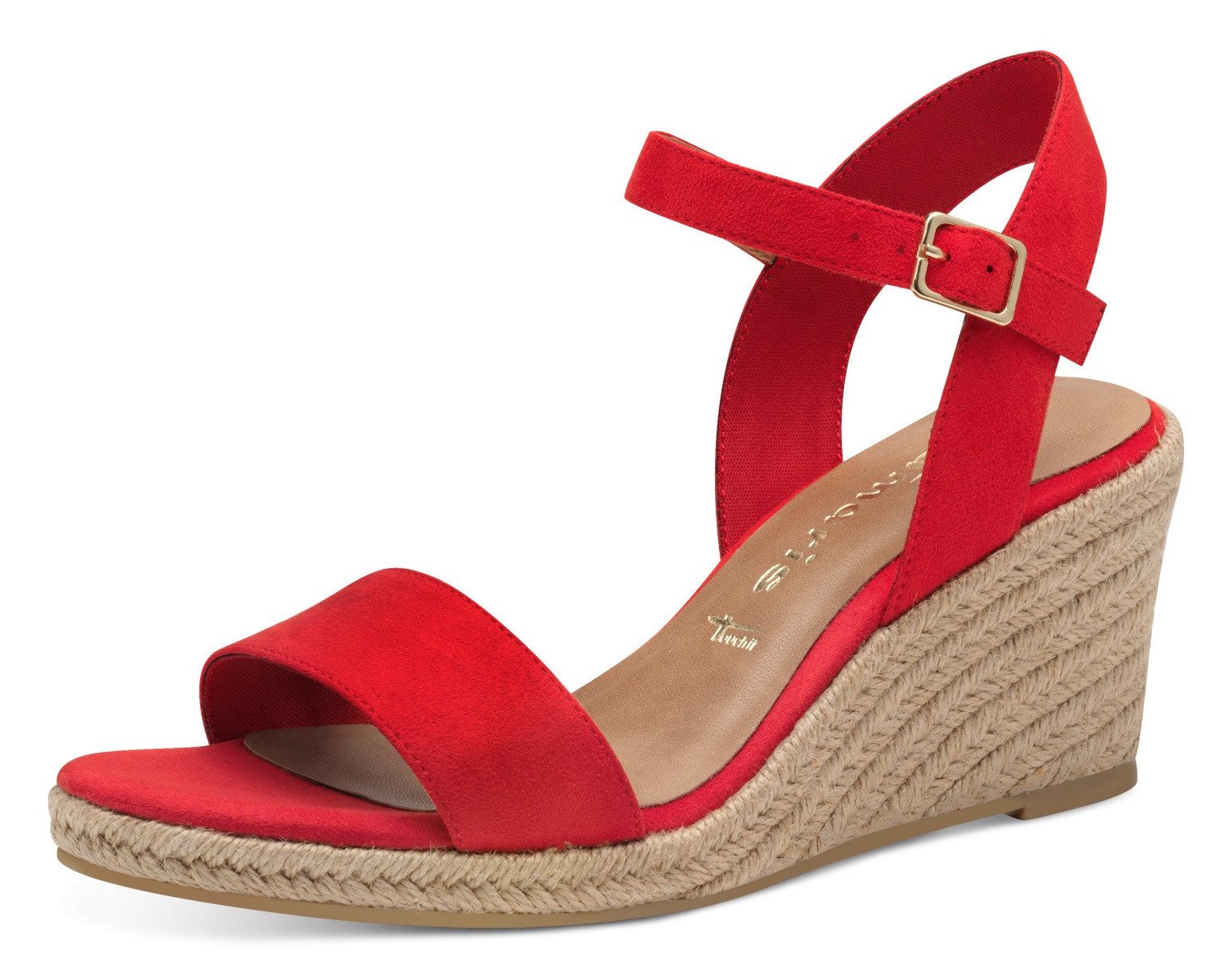 Tamaris Keilsandalette, Sommerschuh, Sandale, Keilabsatz, mit günstig online kaufen