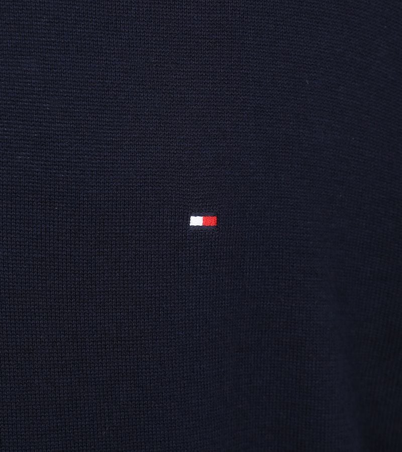 Tommy Hilfiger Big & Tall Half Zip Pullover Navy - Größe XXL günstig online kaufen