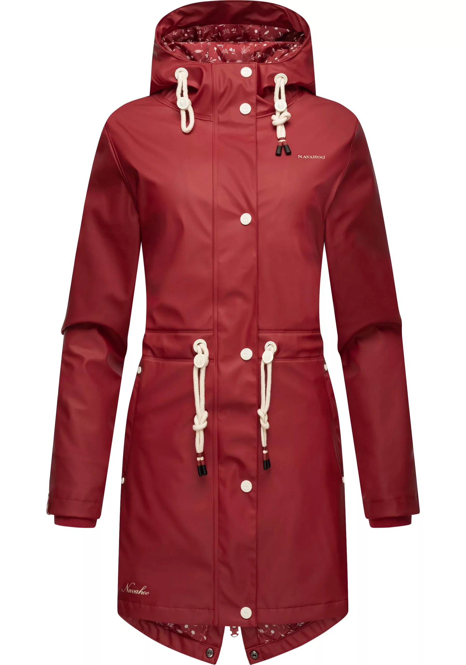 Navahoo Regenjacke "Flower of Ocean", mit Kapuze, modischer Damen Outdoor R günstig online kaufen