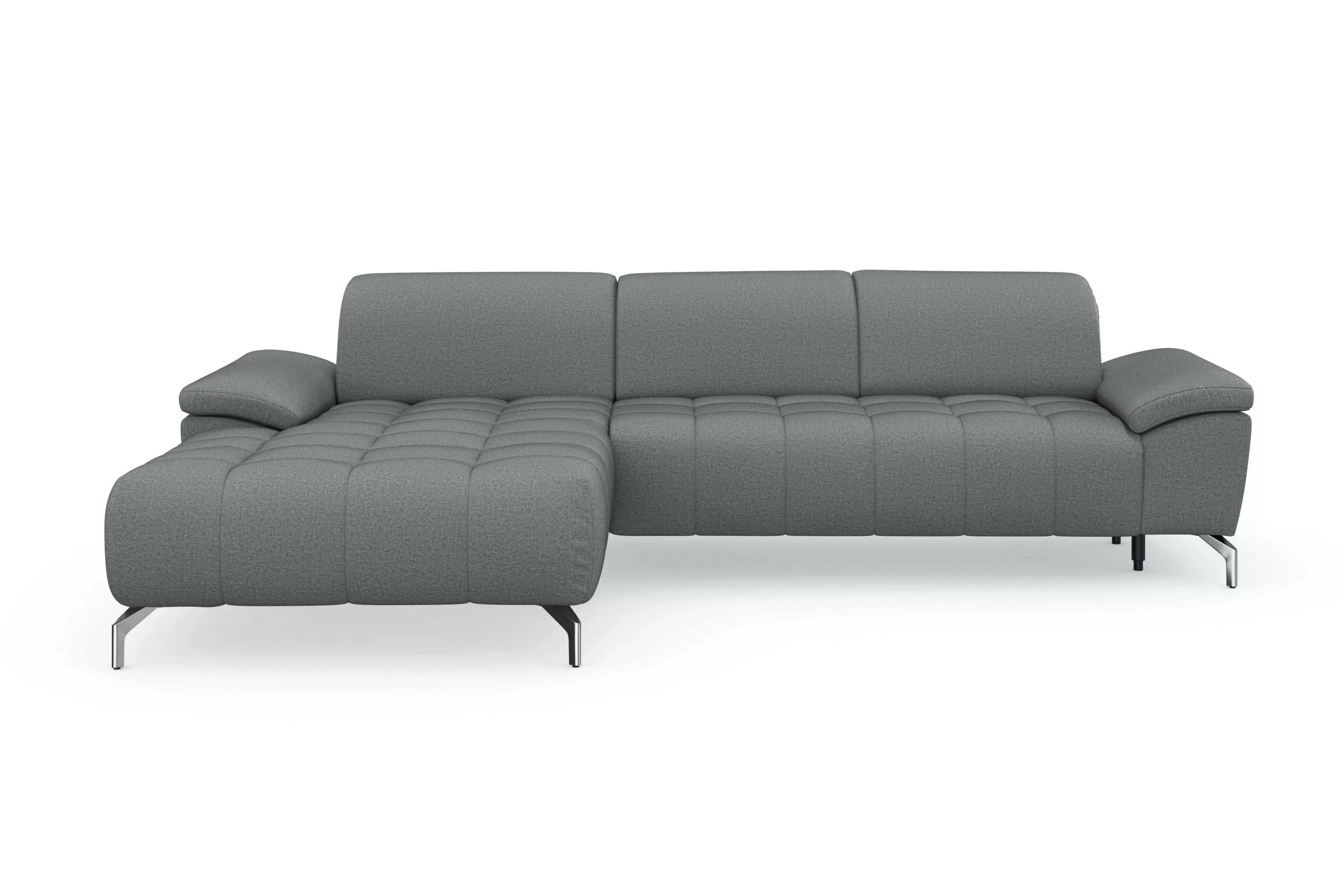 sit&more Ecksofa Cool L-Form, wahlweise mit Kopfteilverstellung und Vorzieh günstig online kaufen