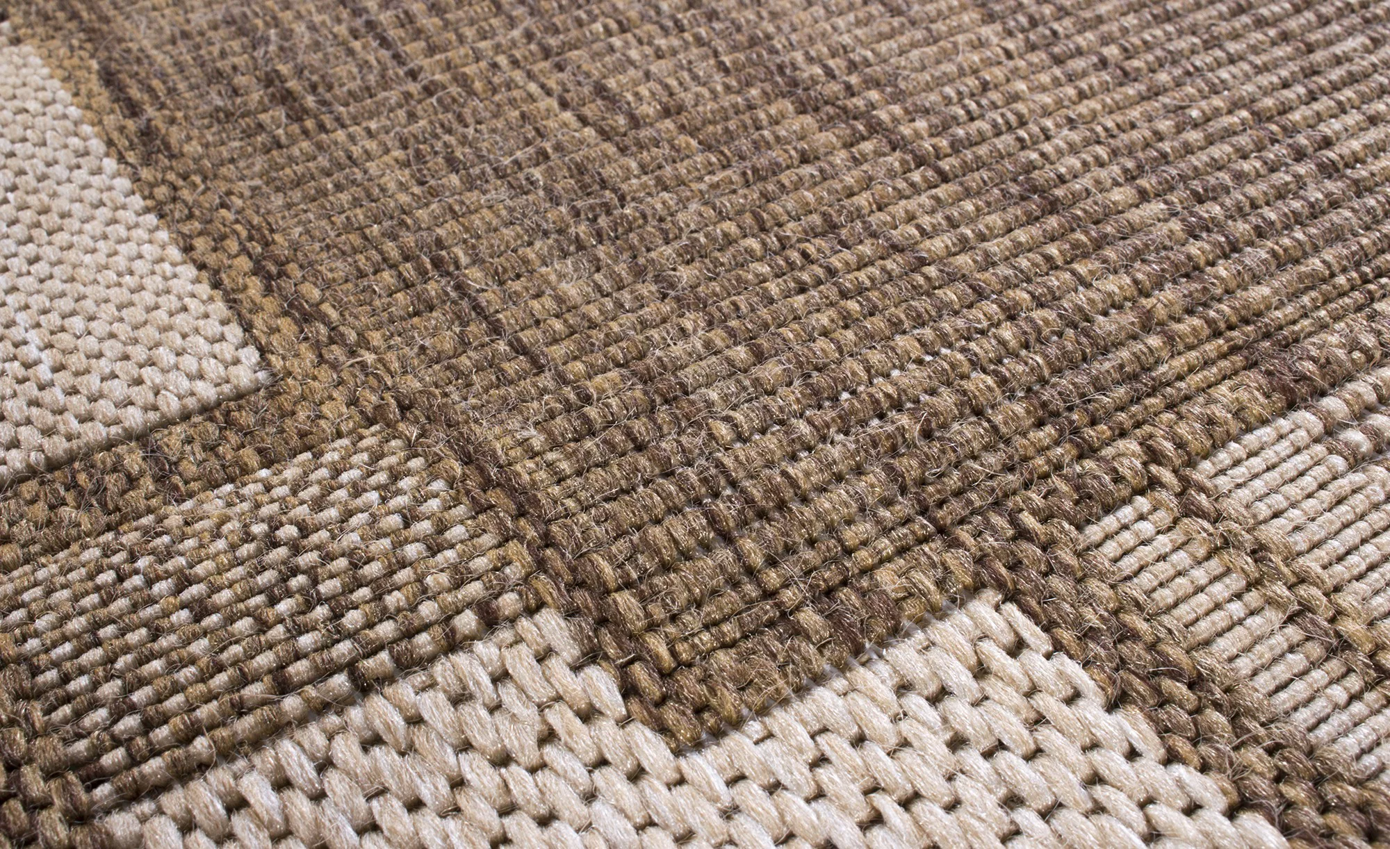 Webteppich - beige - Synthethische Fasern - 67 cm - Sconto günstig online kaufen
