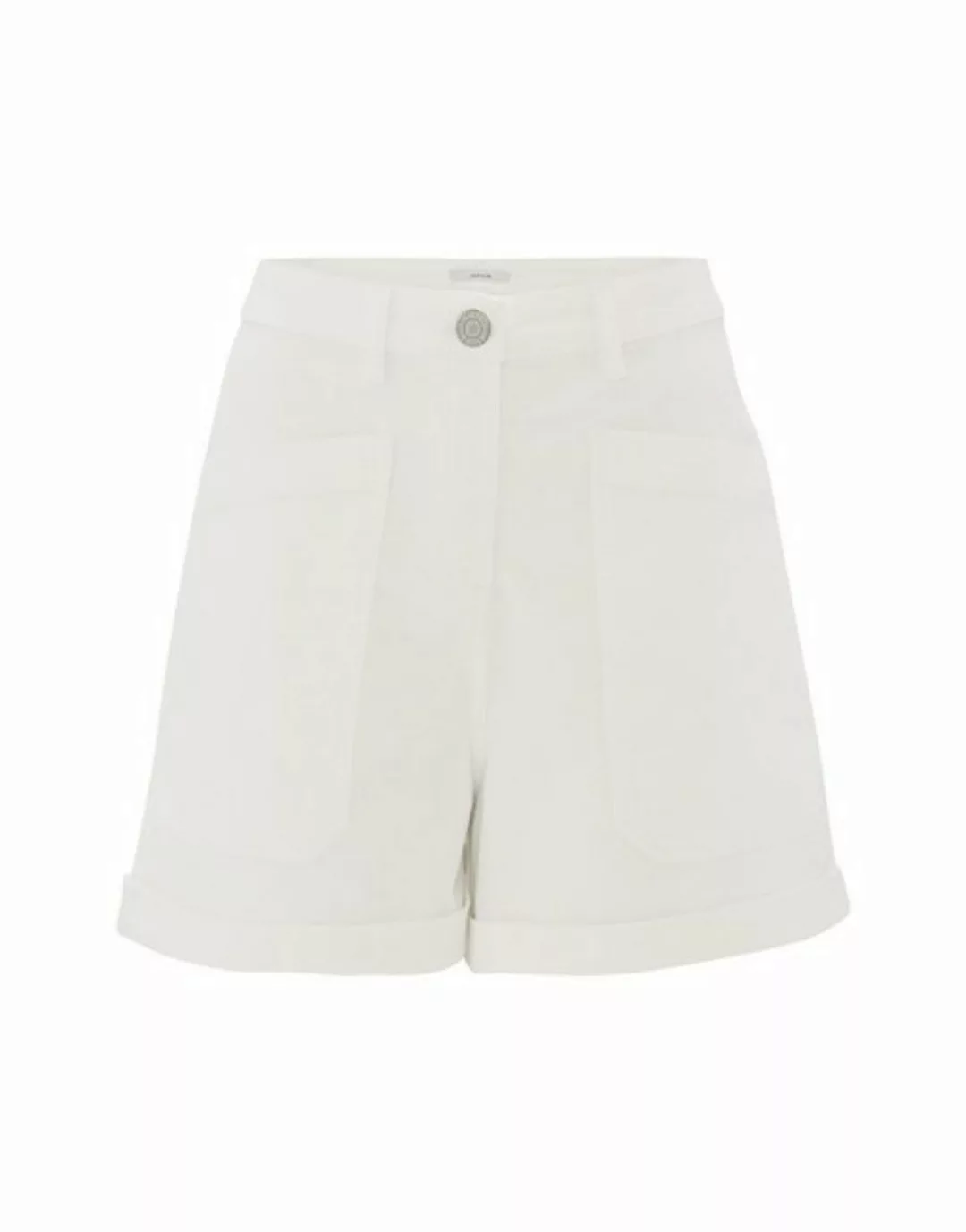 OPUS Shorts Leinenshorts MARILLA Wide mit Bundfalten günstig online kaufen