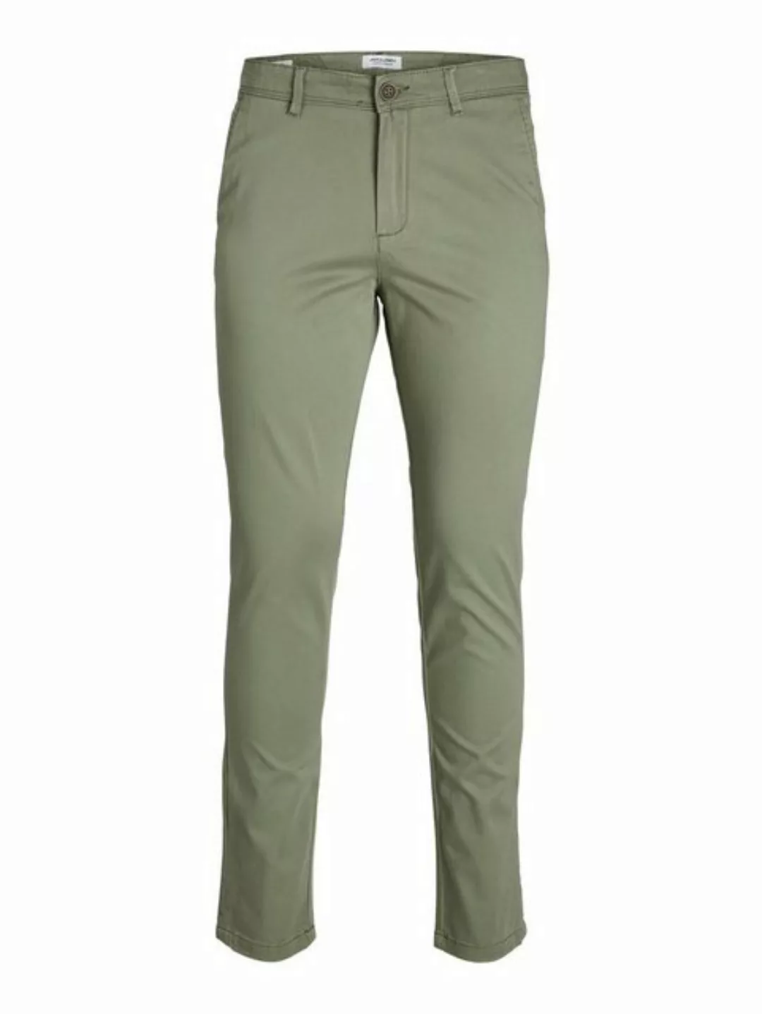 Jack & Jones Herren Chino Hose JJIMARCO JJBOWIE SA - Slim Fit - Blau - Grün günstig online kaufen